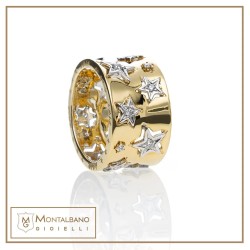 Anello Stella della Sera fascia | Gioielli De Nobili